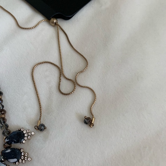 NWT Steve Madden Drop Fringe Necklace - Picture 5 of 8